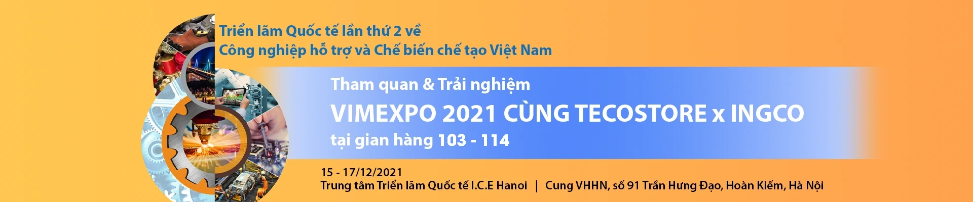 INGCO hợp tác với Tecotec E-commerce tham dự triển lãm VIMEXPO năm 2021