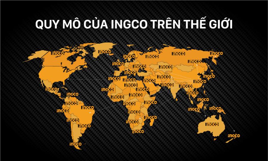 Quy mô của INGCO trên thế giới