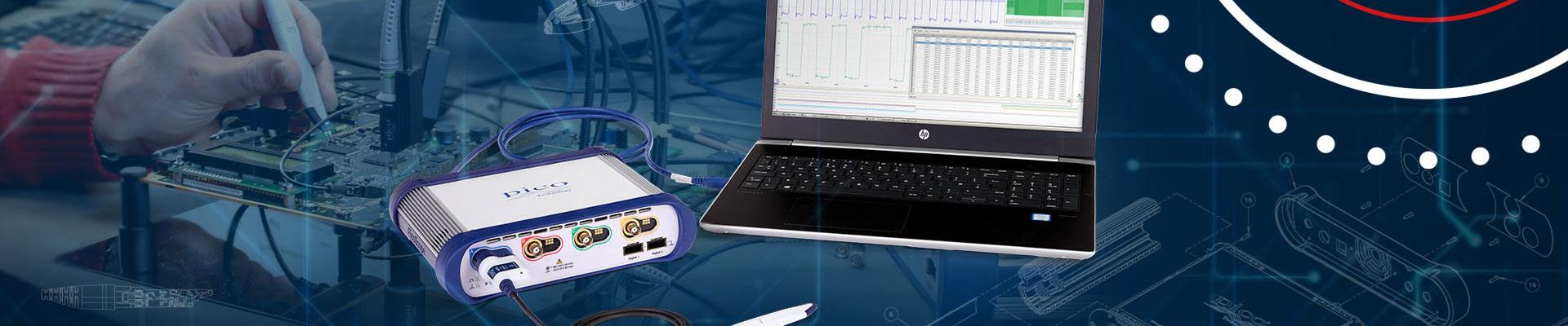 Pico Technology giới thiệu máy hiện sóng cầm tay 1 GHz với đầu dò chủ động