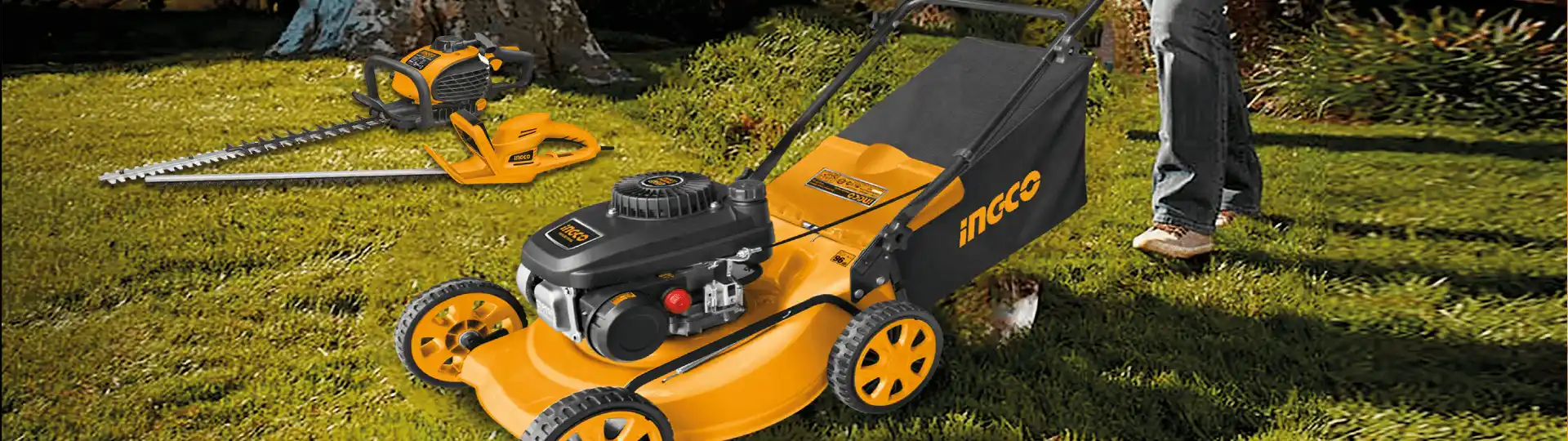Máy cắt cỏ là gì? Phân loại các dòng máy cắt cỏ INGCO hiện nay Máy cắt cỏ là gì? Phân loại các dòng máy cắt cỏ INGCO hiện nay