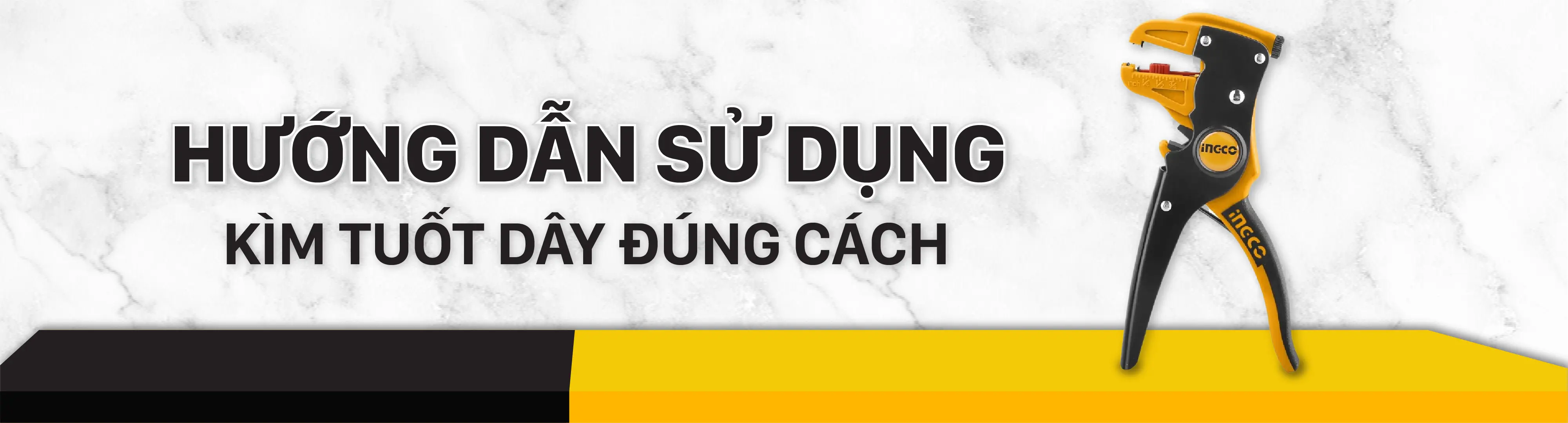 Hướng dẫn sử dụng kìm tuốt dây điện đúng cách cực kỳ đơn giản