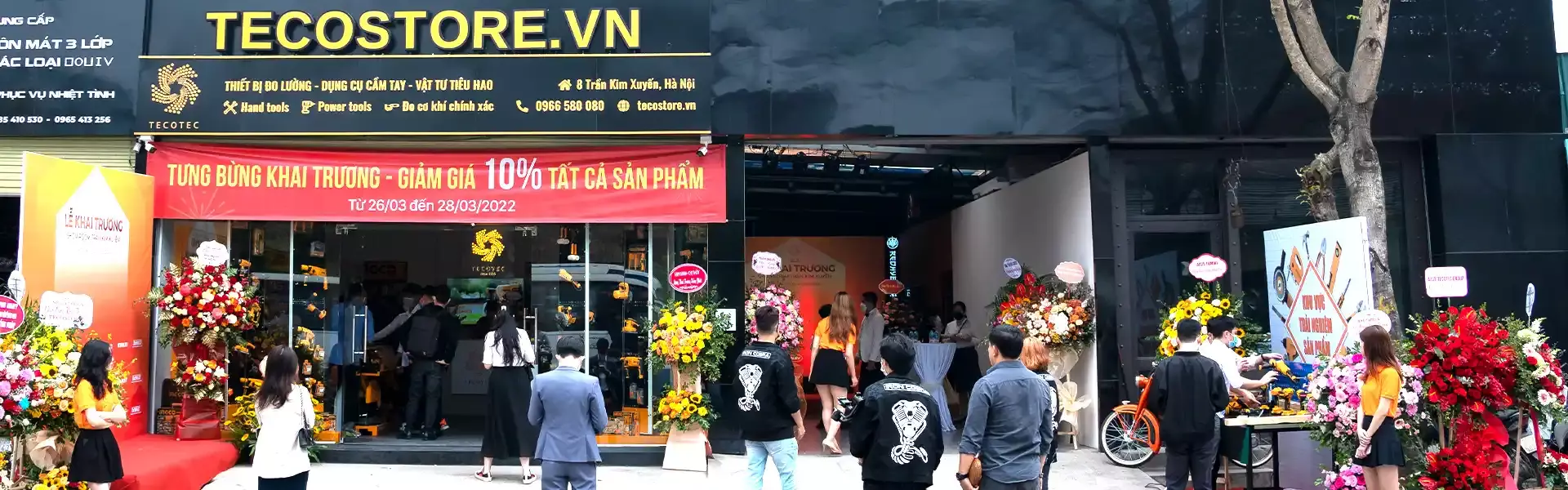 Buổi khai trương showroom Tecostore chính thức khép lại