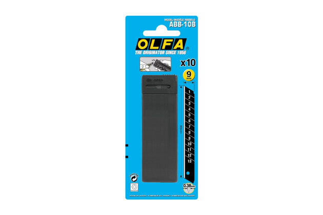 Lưỡi dao cắt màu đen OLFA ABB-10B