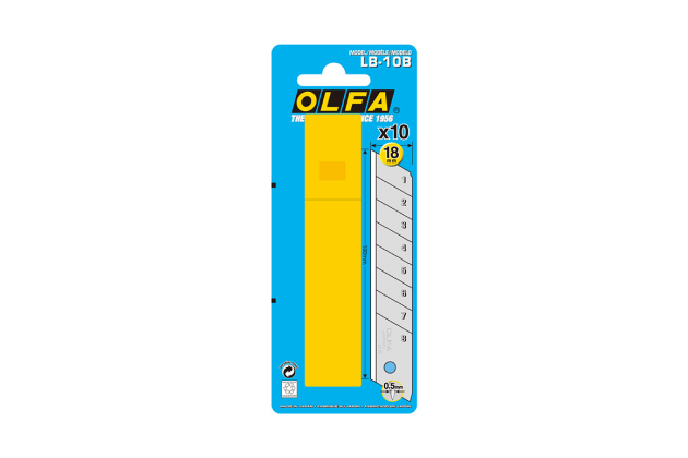 Lưỡi dao cắt màu bạc OLFA LB-10B