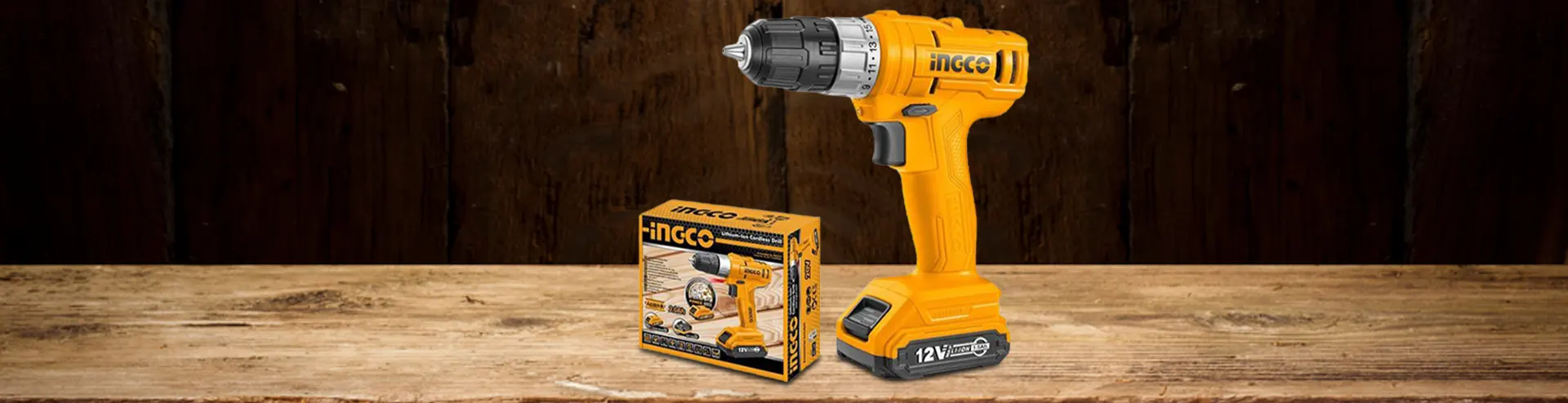 Top 3 máy khoan gia đình chạy pin INGCO giá rẻ bạn nên tham khảo