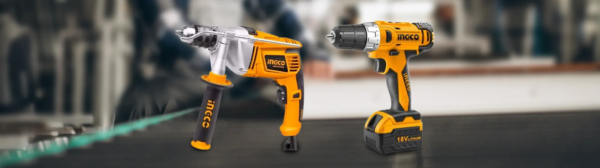 INGCO sản xuất những loại máy khoan nào? Đặc điểm của từng loại