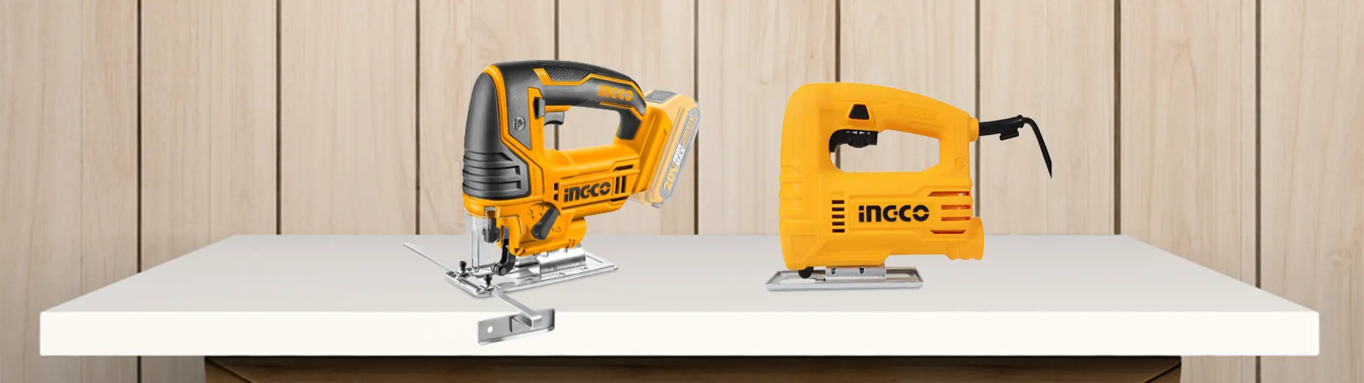 So sánh khả năng cưa của máy cưa lọng dùng điện và dùng pin INGCO So sánh khả năng cưa của máy cưa lọng dùng điện và dùng pin INGCO