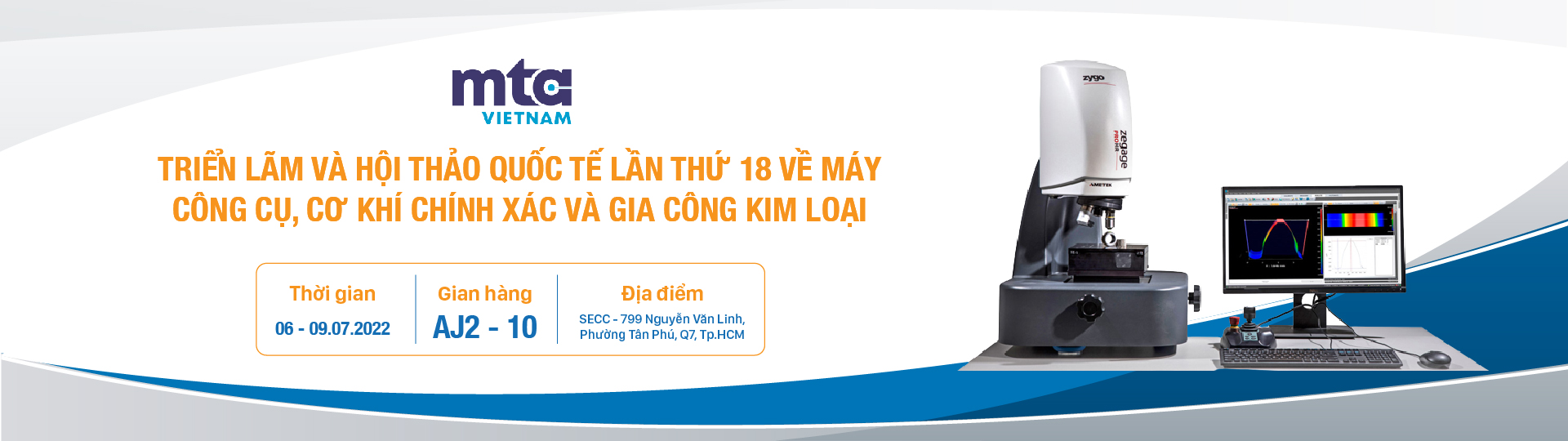 Tecotec tham dự sự kiện Triển lãm MTA Vietnam 2022 lần thứ 18