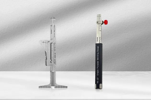 Thước đo độ lệch mép ống trong việc kiểm tra mối hàn Thước đo độ lệch mép ống trong việc kiểm tra mối hàn