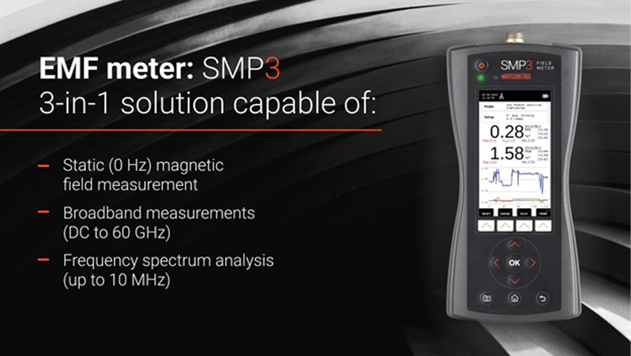 Thiết bị đo EMF cơ động SMP3