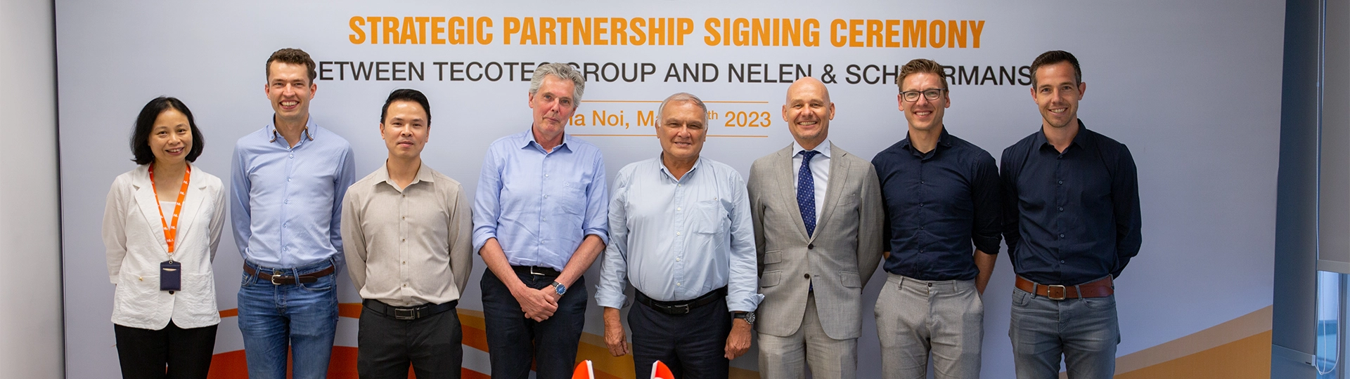 TECOTEC ký kết hợp tác với Nelen & Schuurmans – Hà Lan