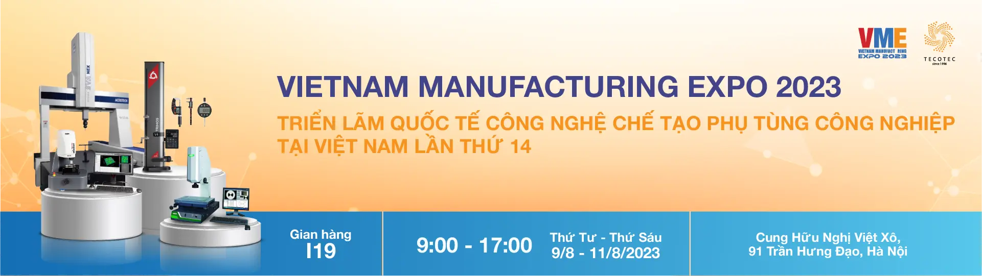 TECOTEC tham dự sự kiện Triển lãm VME 2023 lần thứ 14