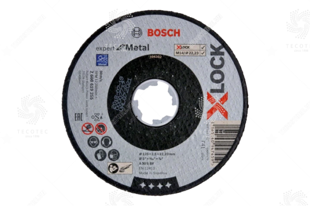 Đá cắt X-Lock Bosch 2608619255