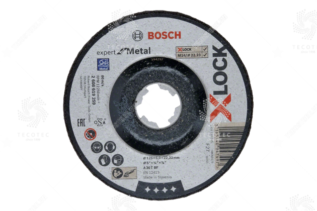 Đĩa mài X-Lock Bosch 2608619259