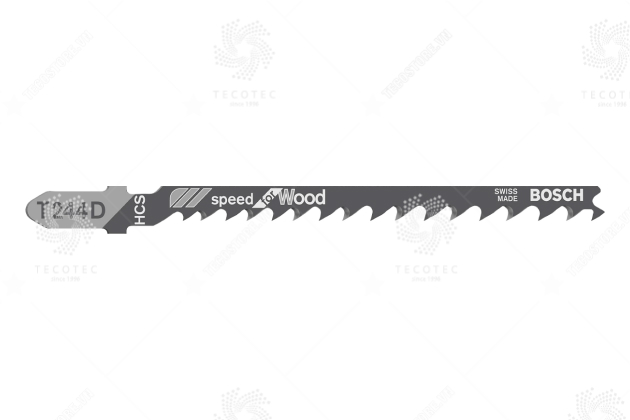 Bộ 5 lưỡi cưa lọng cho gỗ Bosch T244D 2608630058