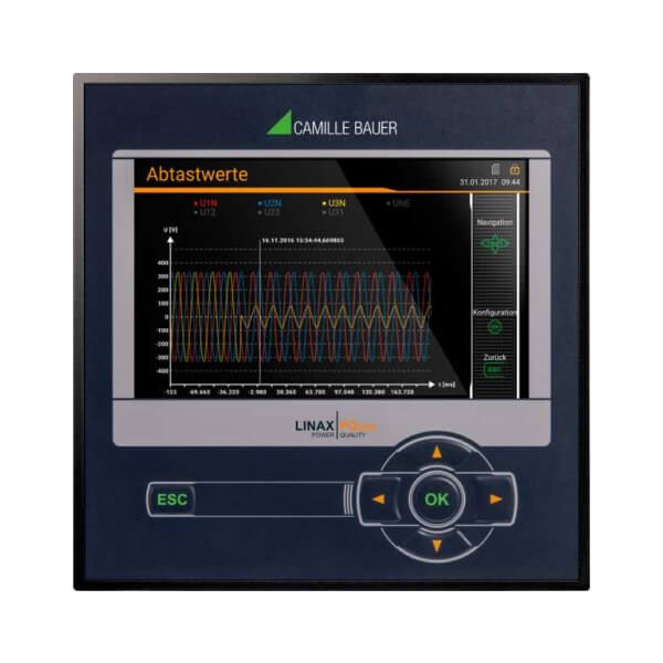 Thiết bị đo giám sát chất lượng điện năng Camille Bauer PQ3000
