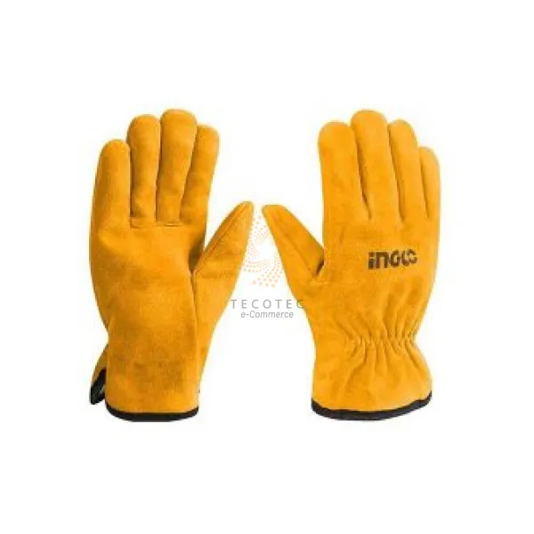 Găng tay vải da INGCO HGVC02
