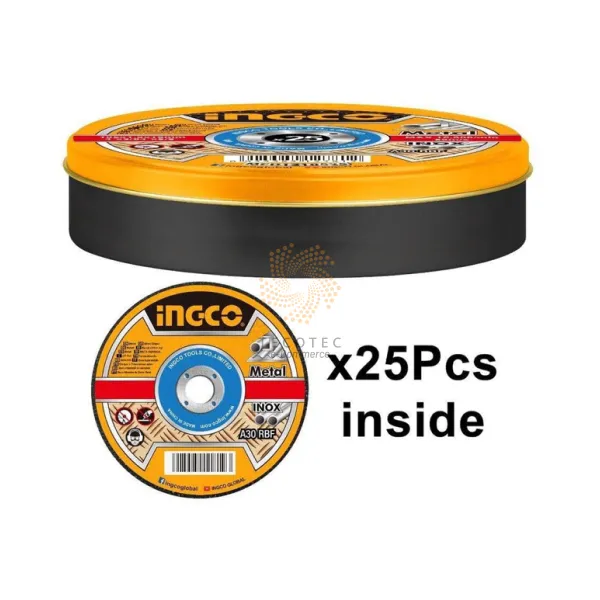 Bộ đĩa cắt kim loại INGCO MCD1210525