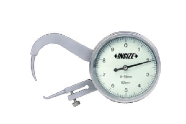 Đồng hồ đo độ dày với đầu nhọn Insize 2866