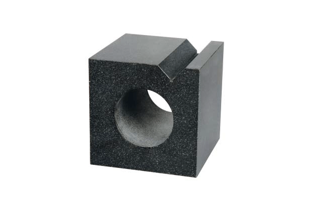Thước đo góc vuông có rãnh chữ V bằng đá granite