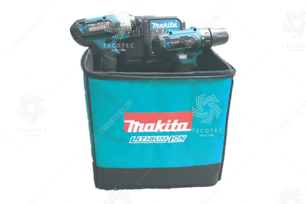 Bộ máy khoan vặn vít và máy vặn vít dùng pin Makita CLX224S