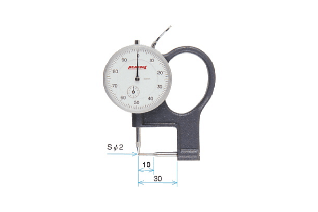 Đồng hồ đo độ dày ống Peacock