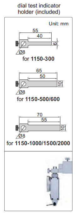 Thước đo cao điện tử (không chống thấm nước) Insize 1150
