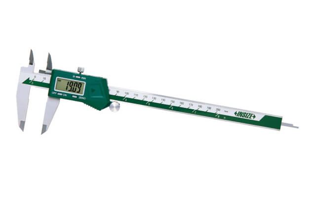Thước kẹp điện tử Insize 1184 với mỏ đo cùng chiều