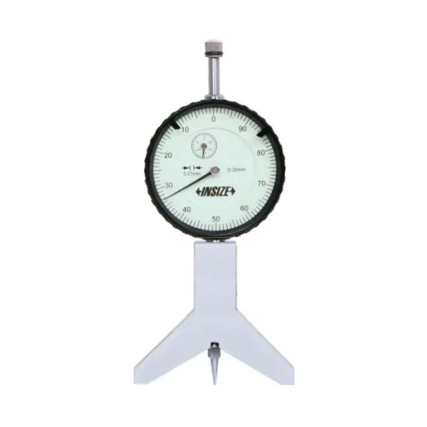 Đồng hồ đo độ sâu với đế dạng lưỡi dao 120° Insize 2189-30