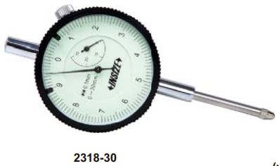 Đồng hồ so cơ khí độ phân giải 0,1mm Insize 2318