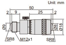 Panme đo trong cơ khí Insize 3222