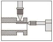 Đồng hồ điện tử đo độ dày ống Insize 2873