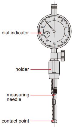 Đồng hồ đo lỗ kích thước nhỏ Insize 2426