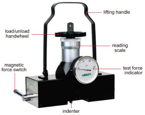 Máy đo độ cứng Rockwell loại lực từ Insize ISHR-M111
