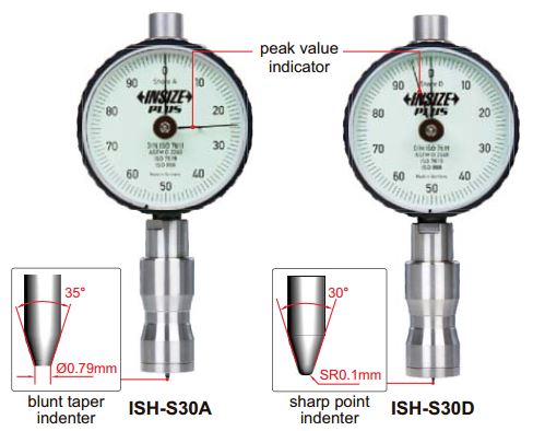 Đồng hồ đo độ cứng Shore Insize ISH-S30