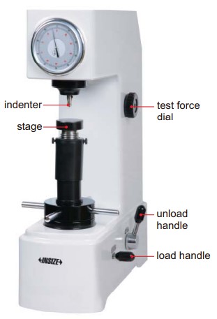 Máy đo độ cứng Rockwell thủ công Insize HDT-RW160 (Loại cơ bản)