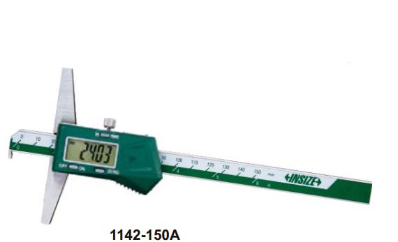 Thước đo sâu điện tử loại ngàm móc (không chống nước) Insize 1142