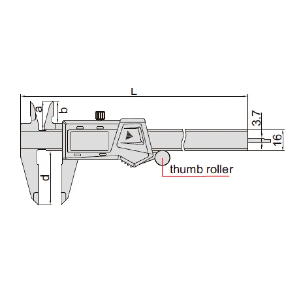 Thước kẹp điện tử Insize 1103
