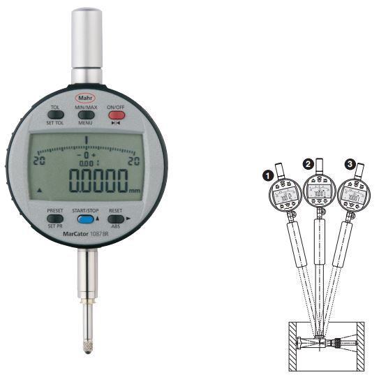 Đồng hồ so điện tử MarCator 1087 BR