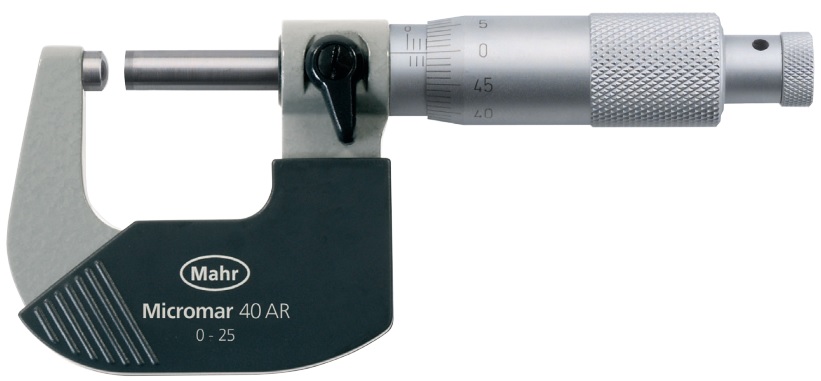 Panme cơ khí Micromar (hệ mét) 40 AR