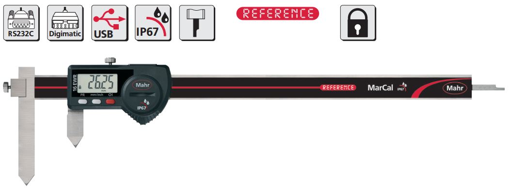Thước kẹp điện tử cho ứng dụng đặc biệt MarCal 16 EWRi-BA / 16 EWR-BA