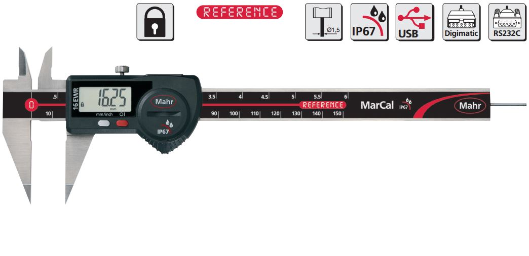 Thước kẹp điện tử cho ứng dụng đặc biệt MarCal 16 EWRi-S / 16 EWR-S