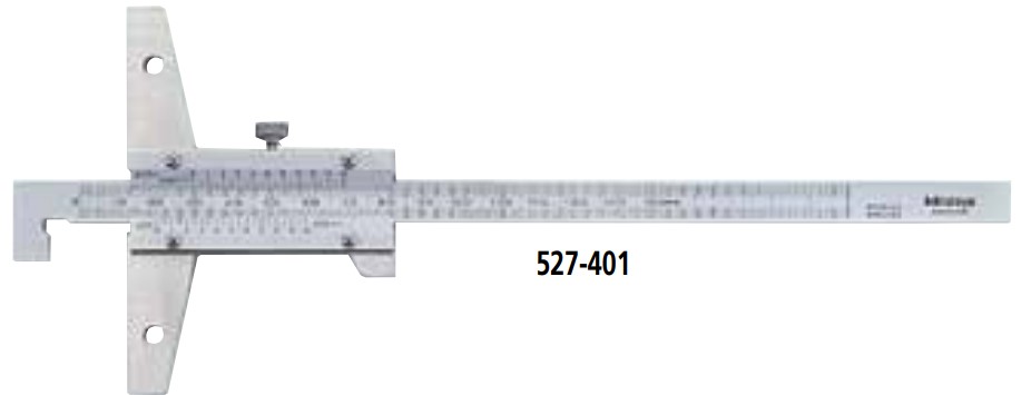 Thước đo sâu cơ khí loại đầu móc Mitutoyo Series 527