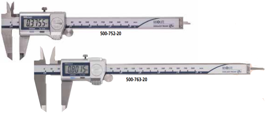 Thước kẹp điện tử Absolute Mitutoyo chống thấm nước 500